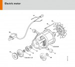 Stihl RE 126 K Cold Water Electric Pressure Washer Spare Parts